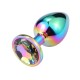 особиста пробка Jewelled Secret Butt Plug Rainbow Large