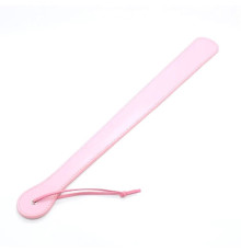 Длинная розовая шлепалка Spanking Whip Paddle Pink