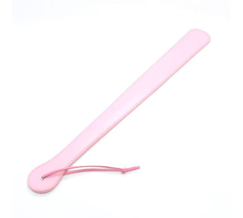 Длинная розовая шлепалка Spanking Whip Paddle Pink