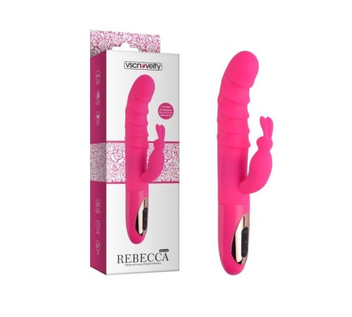 Масажер розовый Pleasure Luxury Rabbit Vibrator Rebecca