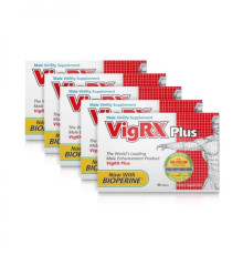 Препарат для мужской силы и здоровья VigRX Plus, 60 таблеток x 5 упаковок