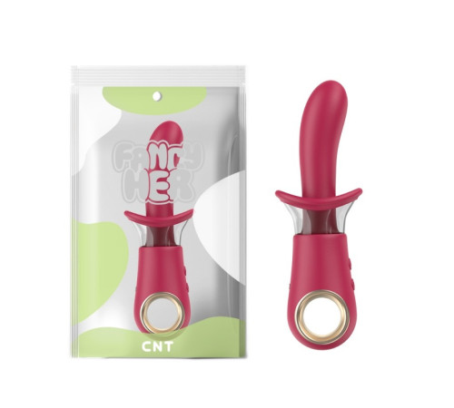 Вакуумный вибратор Air Dual кульмінація Vibe Red