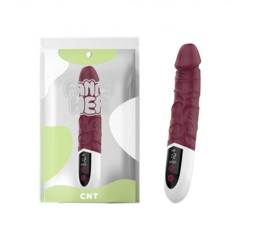 Масажер LCD Screen Dildo Vibrator Red