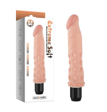 Масажер Extreme Soft Realistic Dildo Vibrator 9.0