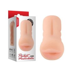 пристрій для мужчин Versatile Realistic Pocket Masturbator Mouth