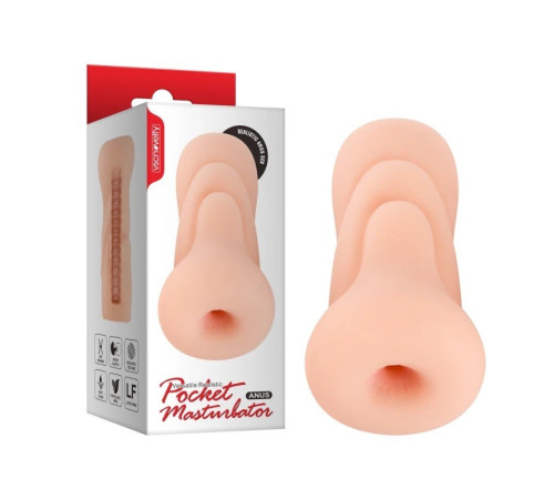 пристрій для мужчин Versatile Realistic Pocket Masturbator Anus