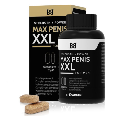 Препарат для увеличения пениса Blackbull Max Penis XXL Strength Power, 60 таблеток