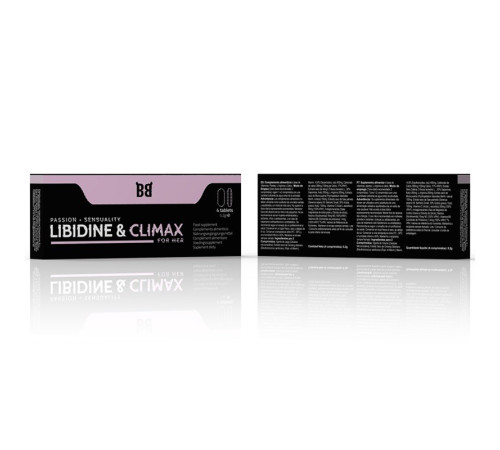 Повышение либидо Blackbull Libidine Climax Increase For Women, 4 капсулы