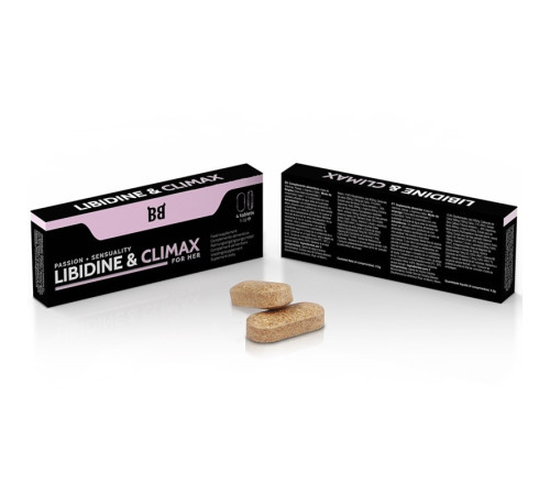 Повышение либидо Blackbull Libidine Climax Increase For Women, 4 капсулы