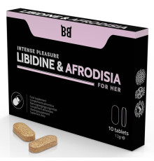 Препарат для женщин Blackbull Libidine Afrodisia Intense Pleasure, 10 таблеток