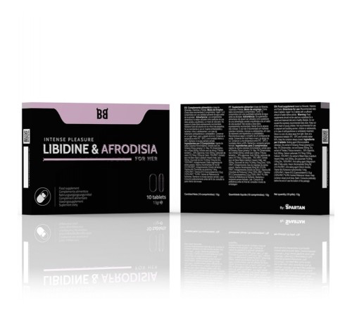 Препарат для женщин Blackbull Libidine Afrodisia Intense Pleasure, 10 таблеток