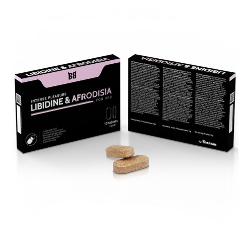 Препарат для женщин Blackbull Libidine Afrodisia Intense Pleasure, 10 таблеток