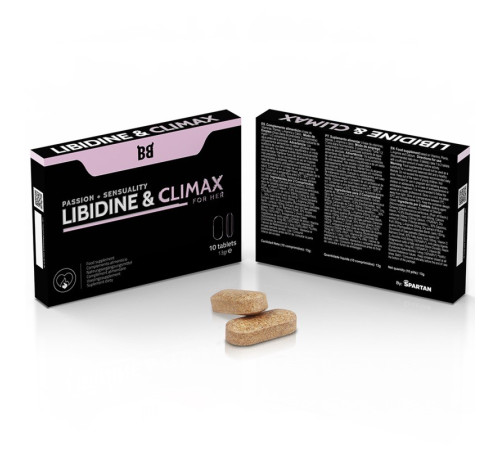 Повышение либидо Blackbull Libidine Climax Increase For Women, 10 капсул