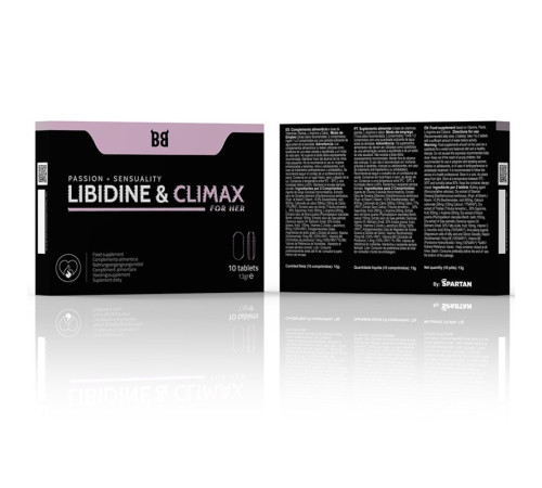 Повышение либидо Blackbull Libidine Climax Increase For Women, 10 капсул