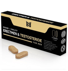 Препарат для эрекции Blackbull Erectmen Testosteride Power Testosterone, 4 капсулы