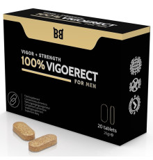 Препарат для стояня Blackbull 100% Vigoerect Vigor Strength, 20 таблеток