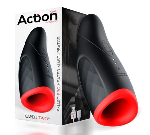 Вибромастурбатор для мужчин Action Owen Two Smart Pro Heating Masturbator