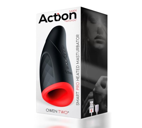 Вибромастурбатор для мужчин Action Owen Two Smart Pro Heating Masturbator