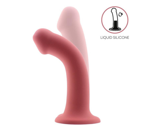 ACTION BOUNCY LIQUID SILICONE DILDO HIPER FLEXIBLE 7.0