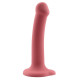 ACTION BOUNCY LIQUID SILICONE DILDO HIPER FLEXIBLE 7.0