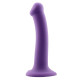 ACTION BOUNCY LIQUID SILICONE DILDO HIPER FLEXIBLE 6.5 - 16.5 CM SIZE S PURPLE