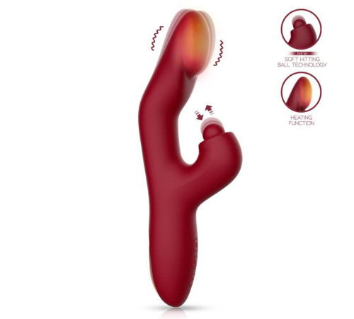 Масажер для женщин Action Velter Triple Function Clit Hitting Ball Heated Vibrator