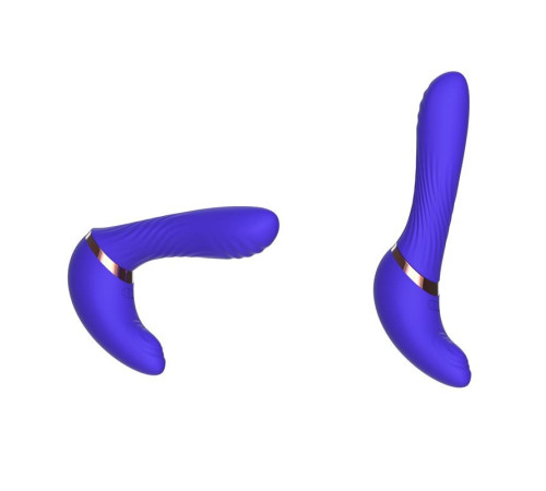 ACTION RAYDEN DETACHABLE ROTATING BEADS VIBRATOR WITH PULSATION TWO POSITIONS