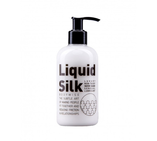 Комфортный лубрикант на водной основе Liquid Silk, 250мл