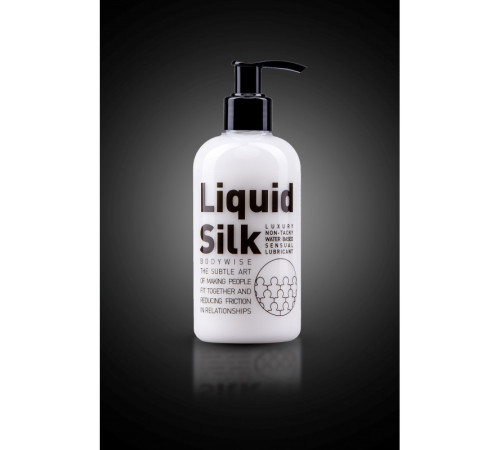 Комфортный лубрикант на водной основе Liquid Silk, 250мл