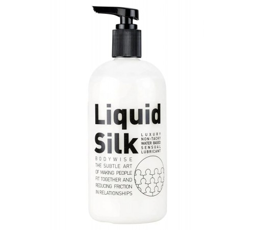 Комфортный лубрикант на водной основе Liquid Silk, 500мл