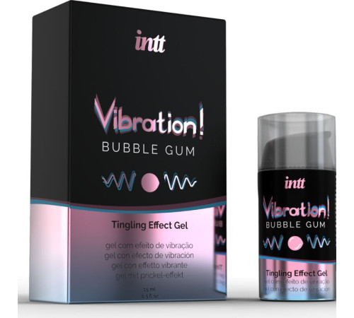 INTT - POWERFUL INTIMATE STIMULANT LIQUID VIBRATING GUM GUM 15ML