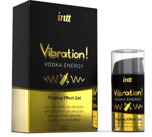 INTT - POWERFUL INTIMATE STIMULANT LIQUID VIBRATING GEL VODKA 15ML