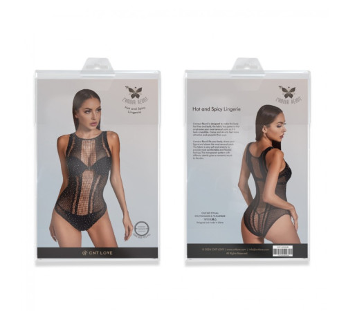 жіноче боди Hot and Spicy Lingerie Black