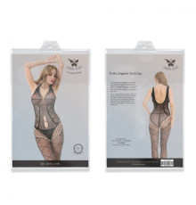 жіночий комбинезон Erotic Lingerie Stockings Black