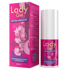 Стимулирующий гель для клитора Intimateline Lady Gel Pleasure Stimulating Heat Effect, 30 мл