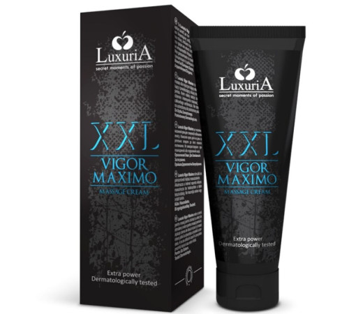 Крем для мужчин Intimateline Luxuria Xxl Vigor Maximo Massage Cream, 75мл