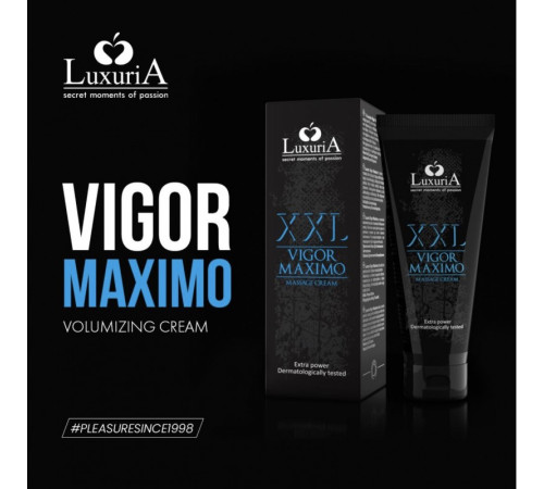 Крем для мужчин Intimateline Luxuria Xxl Vigor Maximo Massage Cream, 75мл