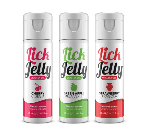 Оральный лубрикант Intimateline Lick Jelly Cherry Lubricant, 50мл