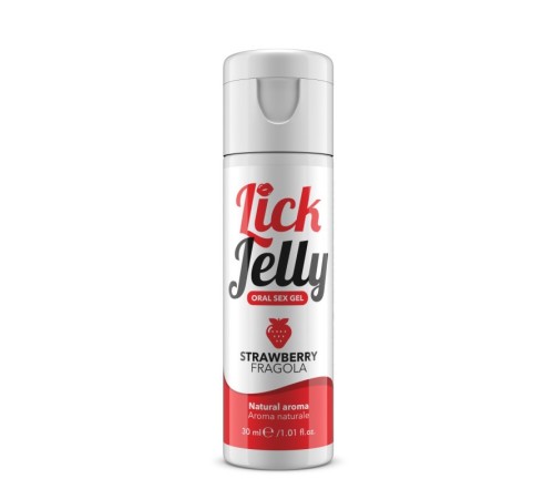 Оральный лубрикант Intimateline Lick Jelly Strawberry Lubricant, 50мл