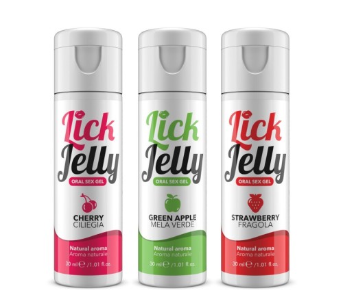 Оральный лубрикант Intimateline Lick Jelly Strawberry Lubricant, 50мл