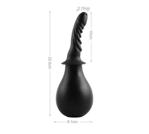 задній душ Squeezer-X Spray Style Silicone Anal Douche, 280мл