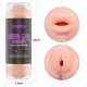 пристрій для мужчин Virgin-skin Blowout Double Side Stroker Vagina and Mouth