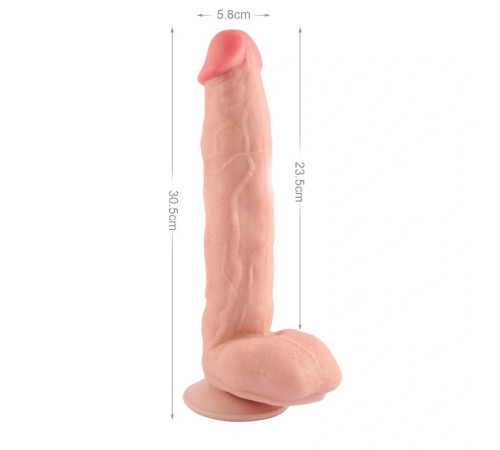 Sliding Skin Dual layer Dick-King-Sized 12.0