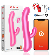 Масажер для женщин Oninder Oslo Vibration Rotation Pink Free App