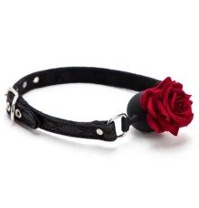 Кляп силиконовый Roses Silicone Ball Mouth Gag Black