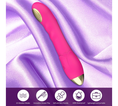 Масажер насадка для душа Hot Tub Fantasy Vibrator Purple