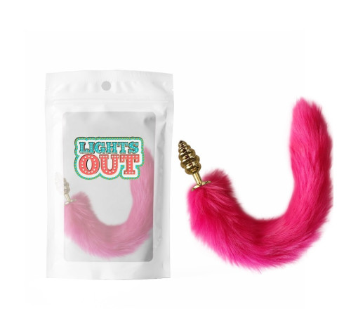 Foxs Spiral Tail Plug G-Rose