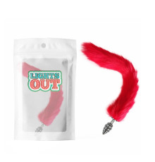 Foxs Spiral Tail Plug-Red