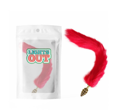 Foxs Spiral Tail Plug G-Red