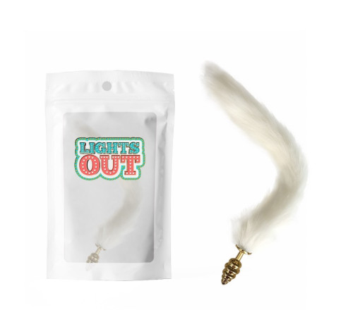 Foxs Spiral Tail Plug G-White